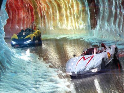 驚異の360度キャプチャー映像『スピード・レーサー』車は100種類以上！