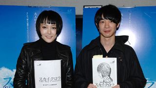 菊地凛子と加瀬亮が「スカイ・クロラ」で声優共演！音響はルーカススタジオで！