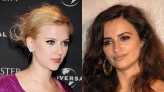 セクシー女優同士が熱いキス!スカーレットとペネロペに生唾ゴックン!