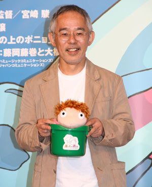 『崖の上のポニョ』ついに完成！67歳の宮崎駿監督、見た目は元気でも体はかなりお疲れと鈴木P