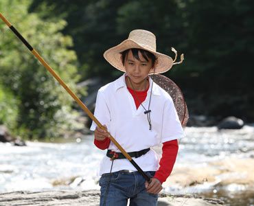 実写版映画 釣りキチ三平 三平役は13歳の須賀健太に決定 シネマトゥデイ