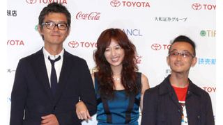 高岡早紀、渡部篤郎と腕組みうれしそう…東京国際映画祭、ラインナップ発表会!