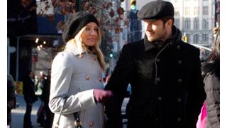 キャメロン・ディアス、ラブラブデートはおそろいの帽子で！