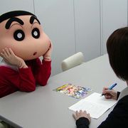 野原しんのすけに独占インタビュー!悶絶!五歳児がオシリをフリフリごあいさつ!