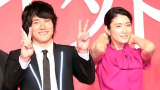 「カムイ外伝」で松ケン、ショック?小雪からの初対面第一声は「体、かたっ!」