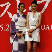 セクシーフェロモン対決!妖艶キモノの小雪vs.露出限界ミニスカのチョン・ジヒョン