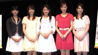 甲斐まり恵ら女子アナ5人が初挑戦ドラマで個性派アナに変身