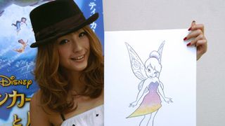 木下優樹菜、妖精ティンカー・ベルを「気分の上げ下げが激しくてわたしに似ている！」
