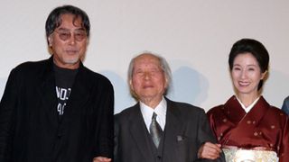 91歳、木村威夫監督、舞台あいさつにつえを忘れる元気ぶり！「来年夏に新作撮る」宣言!!