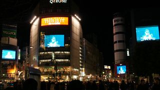 渋谷のスクランブル交差点を『マイケル・ジャクソン THIS IS IT』がジャック！