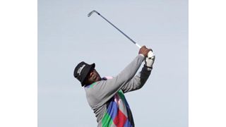 サミュエル・L・ジャクソン、世界のプロに混ざってゴルフ大会に参加