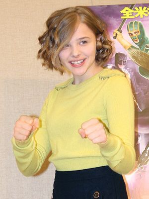 超キュート！13歳の美少女ヒーロー初来日！ブラピのプロデュースのアメコミ映画『キック・アス』ヒロイン