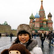 大橋のぞみ、ロシア赤の広場でも大注目!見事なロシア語のあいさつにどよめきも