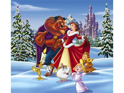 ディズニー『美女と野獣』映画にはなかった野獣とベルのクリスマス映像クリップを公開！