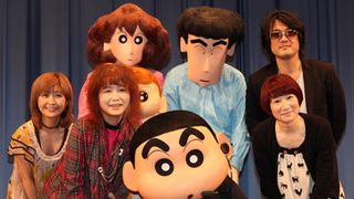 スパイになったしんのすけ&野原一家に会場大爆笑!!しんちゃん感激してファンに投げキッスの嵐