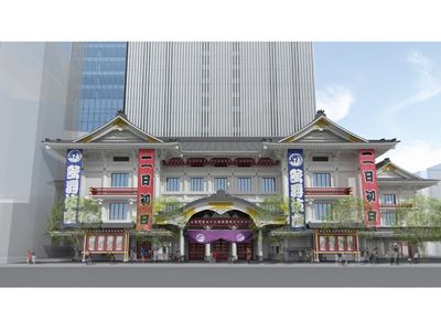 歌舞伎座、新外観デザインが明らかに！建替え前の趣を踏襲しつつ近代の風吹き込む！2013年春に開場予定