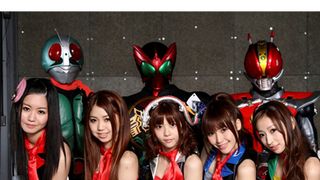 セクシーアイドルユニット・仮面ライダーガールズ、名曲「レッツゴー!! ライダーキック」を大胆アレンジ 歴代ライダーとの共演も