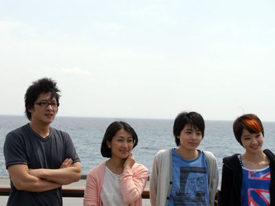 液状化現象起こる千葉県浦安市で撮影中の映画『カルテット！』、クランクアップ