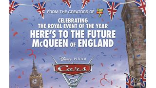 『カーズ2』がロイヤル・ウエディングを祝福？イギリス限定のテレビCMを制作