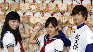 前田敦子、野球の神様にヒット祈願「『もしドラ』が全国の皆さんに青春をお届けできますように」