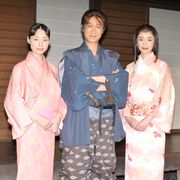 堺雅人、心優しい剣豪役!共演の栗山千明、京野ことみらと物語の舞台で被災地でもある茨城県鹿嶋市にエール