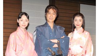 堺雅人、心優しい剣豪役!共演の栗山千明、京野ことみらと物語の舞台で被災地でもある茨城県鹿嶋市にエール