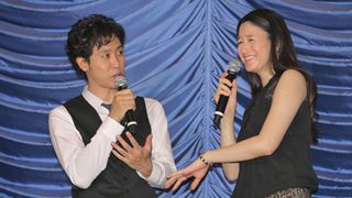 小雪、大泉洋に容赦ないツッコミ!「スタッフとして現場にいるようで…」と爆笑会見