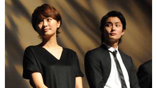 岡田将生と榮倉奈々、フランス語で堂々と観客にあいさつ!モントリオール映画祭、観客が感動に涙した『アントキノイノチ』!
