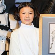 大橋のぞみ、レイア姫のコスプレに「うれしい」とご満悦!ダース・ベイダーとの対面に「真っ黒で緊張しちゃいます」!?