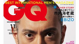 市川海老蔵、雑誌「GQ 」の表紙に登場！映画論語る