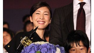 竹内結子、主演映画『はやぶさ』が全米公開決定にビックリ 満面の笑顔で「世界中の人にも知っていただきたい」