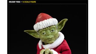 『スター・ウォーズ』ヨーダがサンタクロースに!?ルーカル・フィルムのクリスマスカードでおなじみのキャラクターがついに立体化!