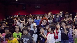 やなせたかし原作のアニメ作品を映画化！被災地・宮城で上映！野沢雅子戸田恵子、子どもたちの明るい表情に満面の笑顔！
