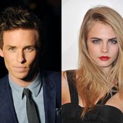 エディ・レッドメインとカーラ・デレヴィーニュ、バーバリーのモデルに