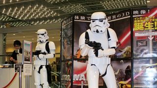 『スター・ウォーズ』のストーム・トルーパー日本襲来!?　チケット販売任務でファン騒然!!