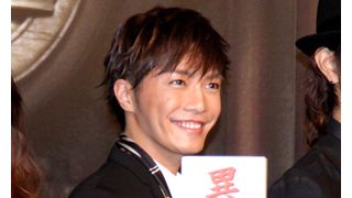 成宮寛貴、三池崇史監督の現場に初参加!「監督は甘い、いいにおいがする」とラブコール!?