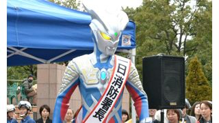 ウルトラマンゼロ、一日消防署長で活躍！子どもたちも大興奮!!