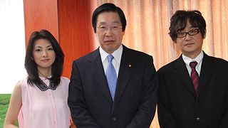 田中麗奈、新作映画公開で鹿野農林水産大臣と対面! 監督から続編出演のラブコールも