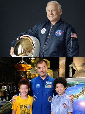 『宇宙兄弟』に宇宙飛行士・野口聡一と共にバズ・オルドリンが出演！月面に星条旗を立てた伝説的存在！