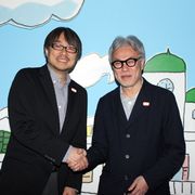 『おくりびと』小山薫堂とイラストレーター安西水丸がコラボ!WOWOW「W座からの招待状」を語る!