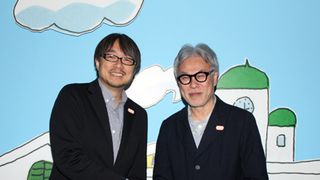 『おくりびと』小山薫堂とイラストレーター安西水丸がコラボ!WOWOW「W座からの招待状」を語る!