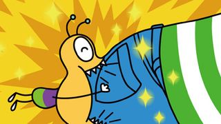 おしりかじり虫、初アニメ化決定！かじりの名人を目指す！