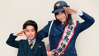 さしこ、ラブコール大成功!鈴木福と「コドモ警察」で共演決定!一日署長を務めるアイドル役!