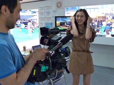 アジア・インディーズのミューズ、美人プロデューサー杉野希妃、自分主演＆プロデュース映画を撮影