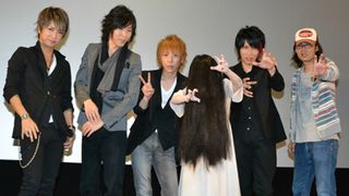 ロックバンド・シドの舞台あいさつに貞子乱入!