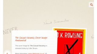 「ハリポタ」J・K・ローリングの新刊カバーが公開　初の大人向け小説