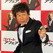 間寛平、「007」風タキシードでギャグ連発!「すごく面白いドラマを僕がつぶしている気がする」
