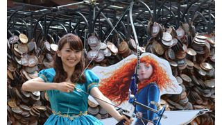 AKB48大島優子、やっぱり何か持っている？初体験で見事に的を射る！