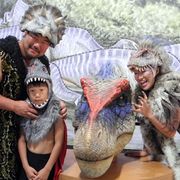 佐々木健介、恐竜よりすっぴんで怒った北斗の方が怖い?家族で恐竜展をPR
