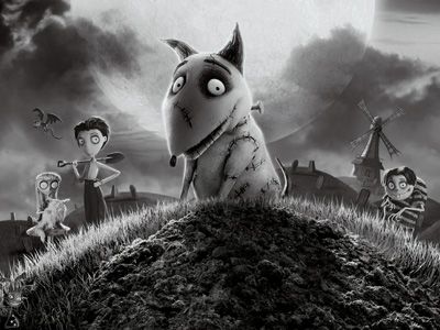 ティム バートンが本領発揮 モノクロ3dアニメ フランケンウィニー 予告編公開 シネマトゥデイ